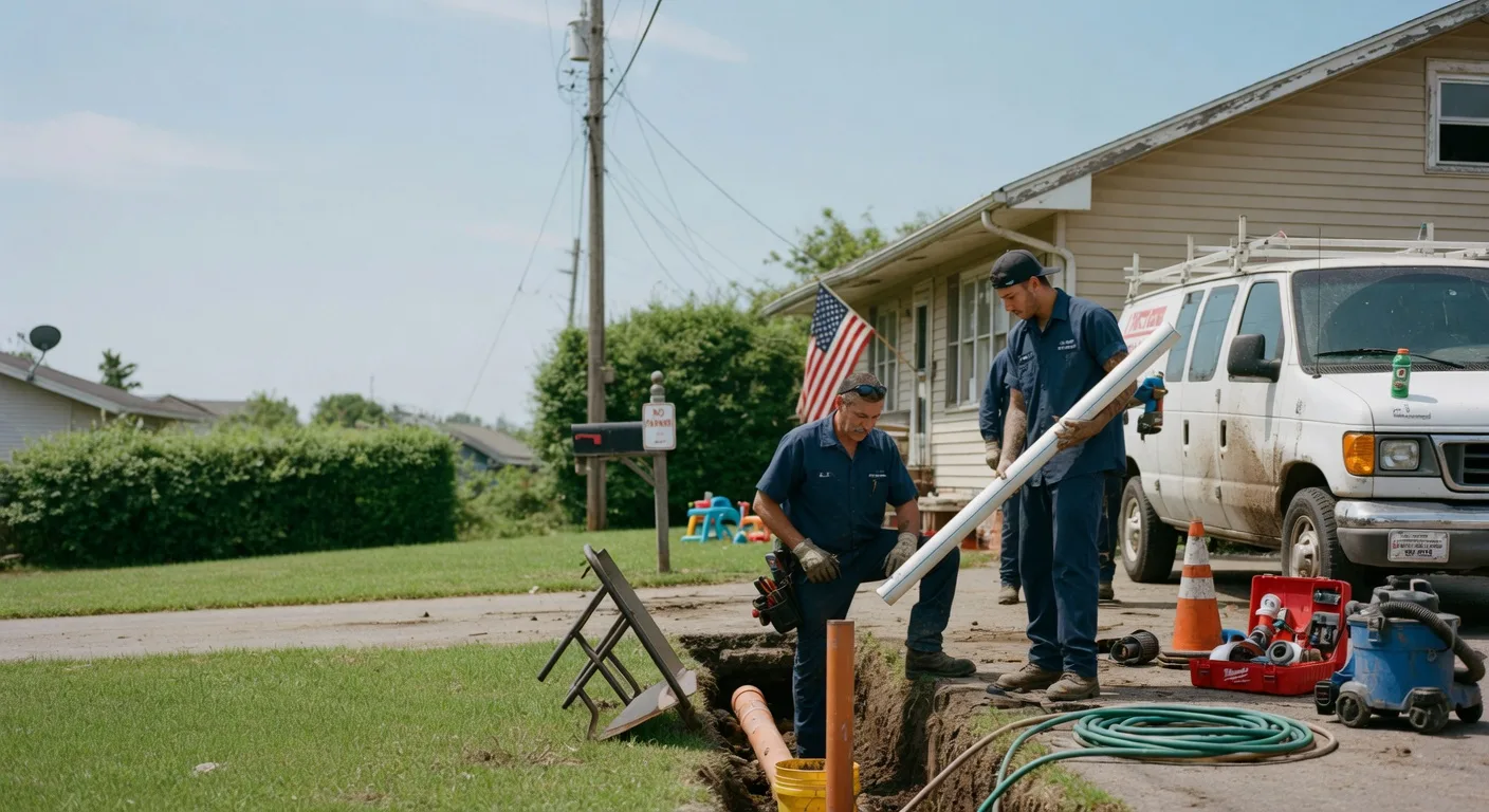Clogged Drain Repair in Wellsville, PA